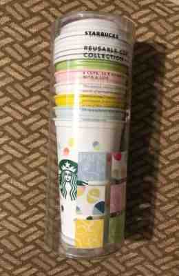 Starbucks 16 oz Grande Reusable Travel To Go Cups Spring Easter New lot of 6 - Sold on eBay May, 16th 2019 for $28.00