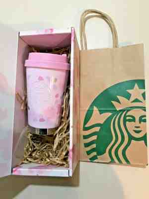 Starbucks Limited 2019 SAKURA stainless steel ToGo logo tumbler blossom 355 ml - Sold on eBay Feb, 24th 2019 for $61.49