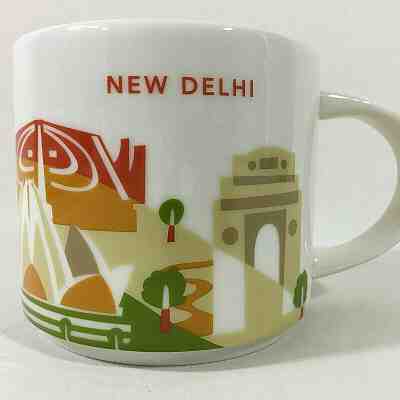 Starbucks New Delhi India Mug Cup Gate New You Are Here Collection 2018 SKU