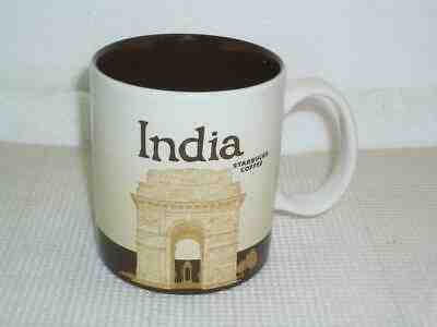 Starbucks ~INDIA~ 16oz Global Icon 2013 Collector's Mug - Sold on eBay May, 15th 2019 for $12.99