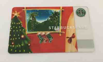 Starbucks card Hawaii Christmas Mele Kalikimaka 2005 - Sold on eBay May, 8th 2019 for $44.99
