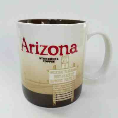 Starbucks Coffee Mug Arizona Global Icon Collector historic route 66 16oz  - Sold on eBay May, 19th 2019 for $12.99