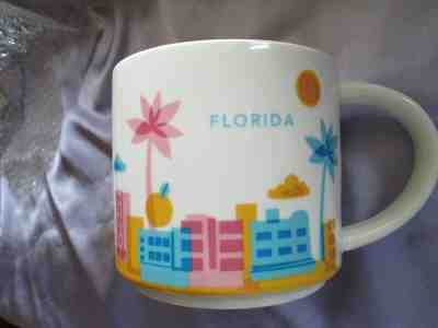 Starbucks "Florida" Coffee Mug Cup 14Oz - Sold on eBay Apr, 23rd 2019 for $7.99
