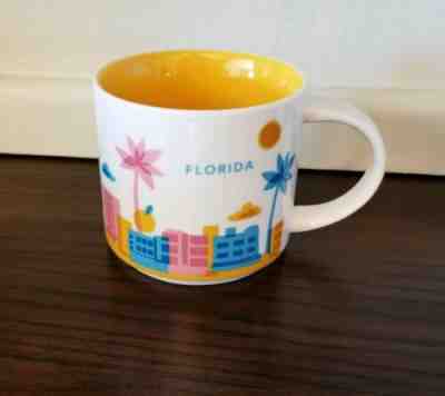 STARBUCKS You are Here Collection FLORIDA State 14 oz Coffee Cup MUG 2016 - Sold on eBay Apr, 23rd 2019 for $7.99
