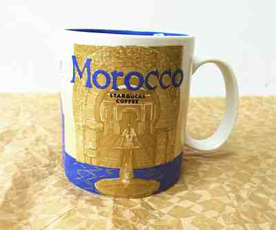 16 oz Starbucks Mug Cup Morocco City Collector Series Mug