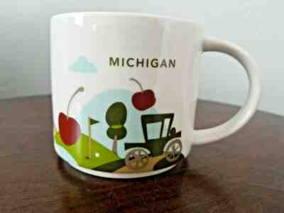 Starbucks Michigan You are Here Collection YAH Mug 14oz  2015 - Sold on eBay May, 16th 2019 for $20.00