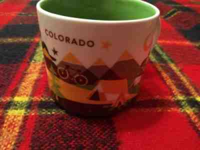 Starbucks Colorado You Are Here 14 oz Coffee Tea Ceramic Mug Cup Colorful 2015 - Sold on eBay May, 16th 2019 for $15.00