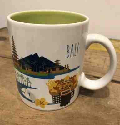 Starbucks Bali Indonesia Series Coffee Mug 16 fl oz Dolphins Boats Palms - Sold on eBay May, 23rd 2019 for $30.00