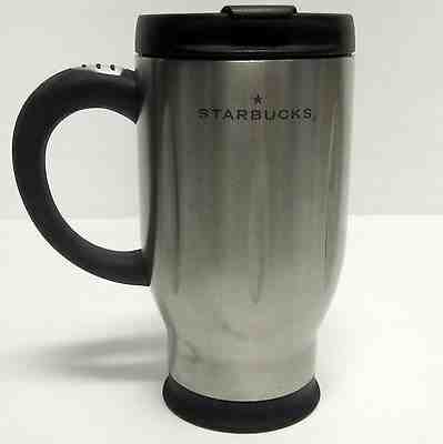 STARBUCKS COFFEE COMPANY 2003 GROOVY BELL BARISTA TUMBLER 16 oz STAINLESS STEEL - Sold on eBay May, 16th 2019 for $47.50