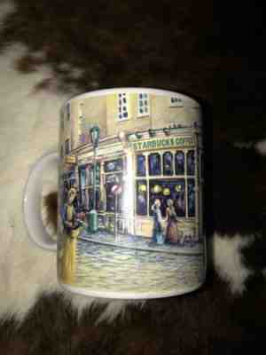 LIMITED EDITION 2001, “BARISTA" 2026 Victorian Storefront starbucks'mug - Sold on eBay May, 16th 2019 for $16.00