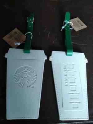  Starbucks 2019 Leather Luggage Tag Collectible LIMITED EDITION (1ea.) - Sold on eBay May, 16th 2019 for $10.00