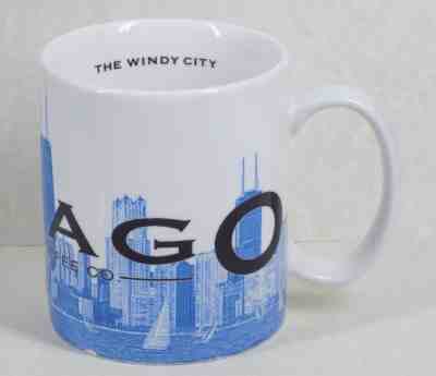 2002 Starbucks Barista CHICAGO – THE WINDY CITY Skyline Series One 18 Oz Mug  - Sold on eBay Apr, 26th 2019 for $19.99