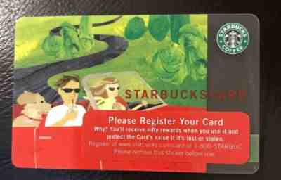 STARBUCKS - SUMMER ROAD TRIP - Gift Card Collectible 2005 NO Value RARE !!! - Sold on eBay May, 5th 2019 for $3.10