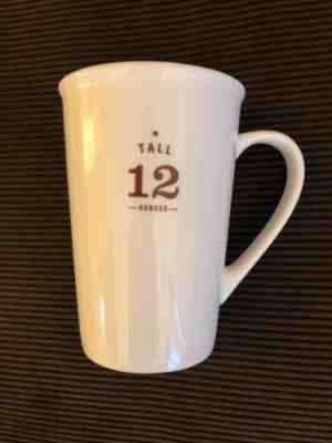 2010 STARBUCKS CERAMIC TALL 12 OZ COFFEE MUG WHITE - Sold on eBay Apr, 28th 2019 for $14.99
