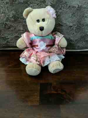 2011 100th ed Starbucks Bearista Bears. Collectible. RARE Kimono Cherry Blossom - Sold on eBay May, 4th 2019 for $90.00