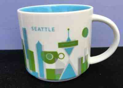 Starbucks 2013 “SEATTLE” City Skyline “You Are Here” 14 Oz. Coffee Mug. BA - Sold on eBay May, 12th 2019 for $8.99