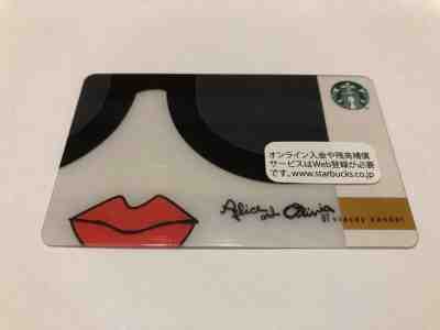 2015 ALICE OLIVIA  STARBUCKS JAPAN  GIFT  CARDS PIN INTACT  - Sold on eBay May, 18th 2019 for $13.00