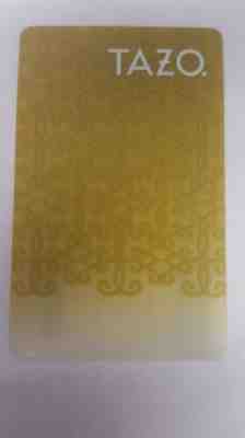 RARE 2012 Starbucks TAZO TEA CARD (Sold off company) MINT, UNUSED covered pin - Sold on eBay Jun, 1st 2019 for $89.00