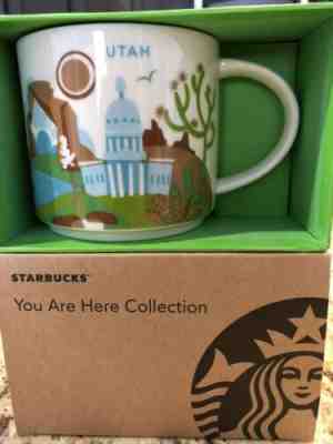 Brand New Retired Starbucks “You Are Here” Mug Utah 14oz - Sold on eBay Jun, 1st 2019 for $32.99