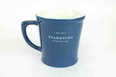 Starbucks Coffee Co. Cup Estd 1971 Blue White Ceramic Over Sized Mug 2008 18oz - Sold on eBay Jun, 1st 2019 for $26.77