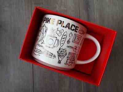 New 2018 Starbucks Coffee Been There Seattle Pike Place Mug Christmas Edition - Sold on eBay Jun, 1st 2019 for $33.00