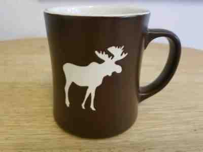 Starbucks 2009 Brown New Bone China Mug With White Engraved Moose, 16 oz. Nice! - Sold on eBay Jun, 1st 2019 for $39.99