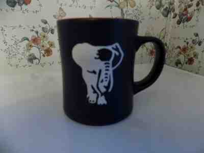 STARBUCKS ELEPHANT BLACK BONE CHINA CUP  MUG WITH ETCHED 2011 MATTE FINISH RARE - Sold on eBay Jun, 1st 2019 for $20.00
