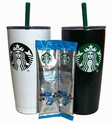 Brand New Starbucks Tumblers To Go Stainless Steel Tumblers 20 oz Box Set  - Sold on eBay Jun, 1st 2019 for $24.99