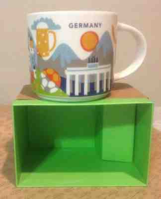 Starbucks Coffee 14oz GERMANY mug YAH YOU ARE HERE Cup NWT - Sold on eBay Jun, 1st 2019 for $34.95