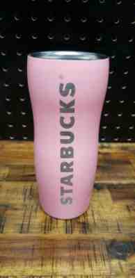 [Starbucks] Shaped Pink Stainless Steel Tumbler - 12 Oz - Sold on eBay Jun, 1st 2019 for $22.00