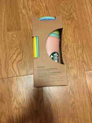 Starbucks Colour Changing Reusable Cold Cups 5 Pack, New, Cups, Lids, and Straws - Sold on eBay May, 31st 2019 for $60.00