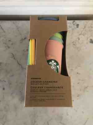 Own Your Very Own New 2019 Starbucks Color Changing Reusable Cold Cups Straws  - Sold on eBay May, 31st 2019 for $55.00
