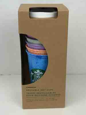 Starbucks Marble Reusable Hot Cups 6 Variety Colors Drink Cup New, 16 Oz - Sold on eBay May, 31st 2019 for $29.99