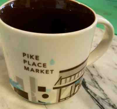 ????PIKE PLACE 2015 STARBUCKS 14 oz "You Are Here" Collection (Discontinued) Mug???? - Sold on eBay May, 31st 2019 for $16.00