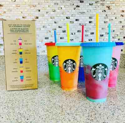 Starbucks Color Changing Cups Must Get 5pk New International with GSP 2019 NIB - Sold on eBay May, 31st 2019 for $44.99
