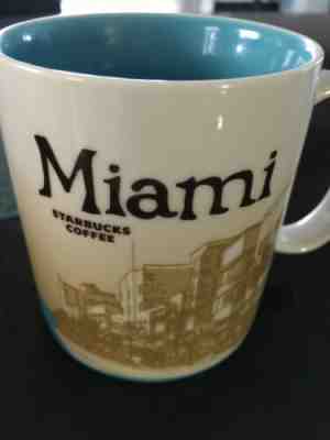 Starbucks Maimi Coffee Mug Cup 14oz Collection - Sold on eBay May, 31st 2019 for $15.00