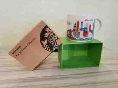 2014 STARBUCKS Coffee Cup/Mug You Are Here Collections ATLANTA **new in box** - Sold on eBay May, 31st 2019 for $18.95