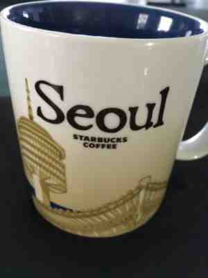 Starbucks Seoul Coffee Mug Cup 14oz Collection - Sold on eBay May, 31st 2019 for $33.50