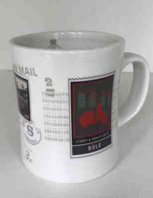 Starbucks 2002 Barista Air Mail Stamp Mug Italian Roast 16 oz - Sold on eBay May, 31st 2019 for $15.00