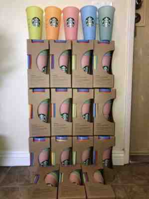Starbucks Color Changing Cups (5 Cups) ~ 1 Set - Sold on eBay May, 31st 2019 for $61.00