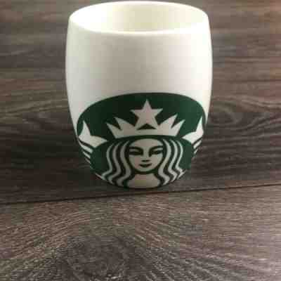 Starbucks Coffee Mug Short White 2010 - Sold on eBay May, 31st 2019 for $15.99
