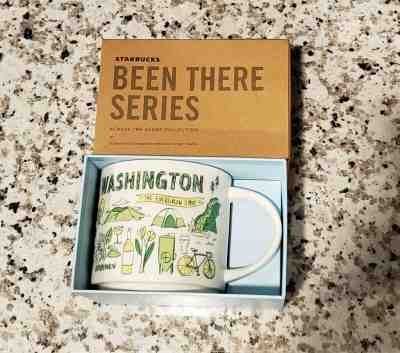 2017 STARBUCKS WASHINGTON STATE "BEEN THERE" SERIES COLLECTION COFFEE MUG 14oz - Sold on eBay May, 31st 2019 for $22.95