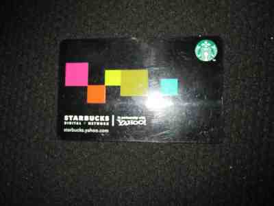 STARBUCKS CARD  - FOR COLLECTION Yahoo~  no balance ~ 6277 - Sold on eBay May, 31st 2019 for $19.00