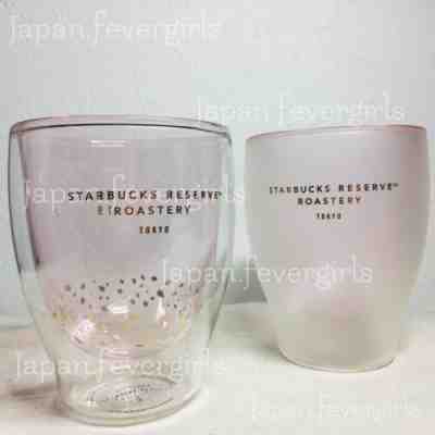 Starbucks Japan Sakura Reserve Roastery Tokyo Double-Wall Glass Set 2019 - Sold on eBay May, 31st 2019 for $79.90