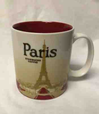 Starbucks PARIS France GLOBAL ICON Coffee Mug EIFFEL TOWER 2012 16 Ounce - Sold on eBay May, 31st 2019 for $36.99