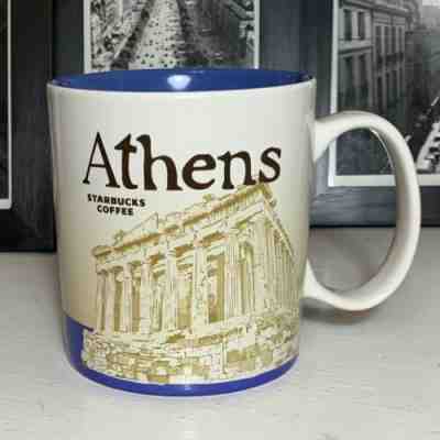 STARBUCKS COFFEE 2014 ATHENS Global Icon Mug - Very Rare - Excellent Condition - Sold on eBay May, 31st 2019 for $28.80