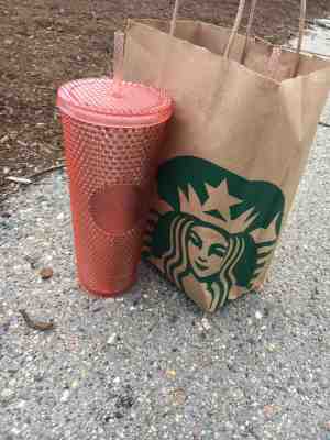 Starbucks Rose Pink Tumbler Iridescent Hologram Summer 2019 24oz Cup *IN HAND* - Sold on eBay May, 31st 2019 for $27.00