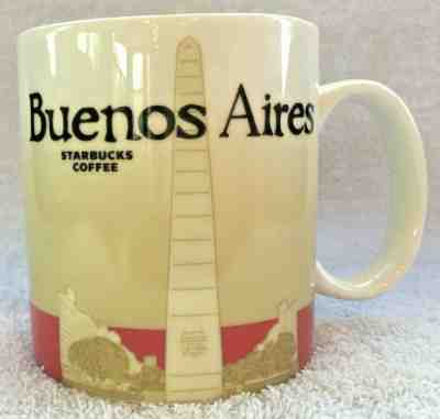 Starbucks Buenos Aires Global Icon Collectors Series Mug 16 oz. - New w/o Box - Sold on eBay May, 31st 2019 for $42.95