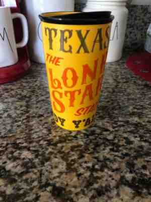 NEW Starbucks Texas The Lone Star State       12 oz Ceramic Tumbler Travel Mug - Sold on eBay May, 31st 2019 for $33.00