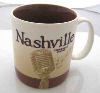 2011 Starbucks Nashville Global Icon Series  Coffee  Mug 16 oz - Sold on eBay May, 31st 2019 for $19.99
